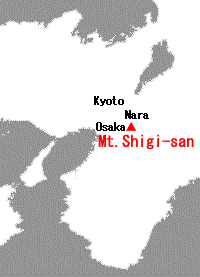 Map of Mt.Shigi-san