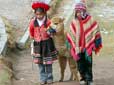 Children in native costume.
